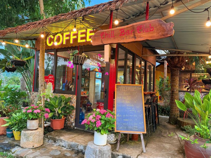 Quầy bar Le Farm nơi thiên nhiên và tâm hồn hòa quyện
